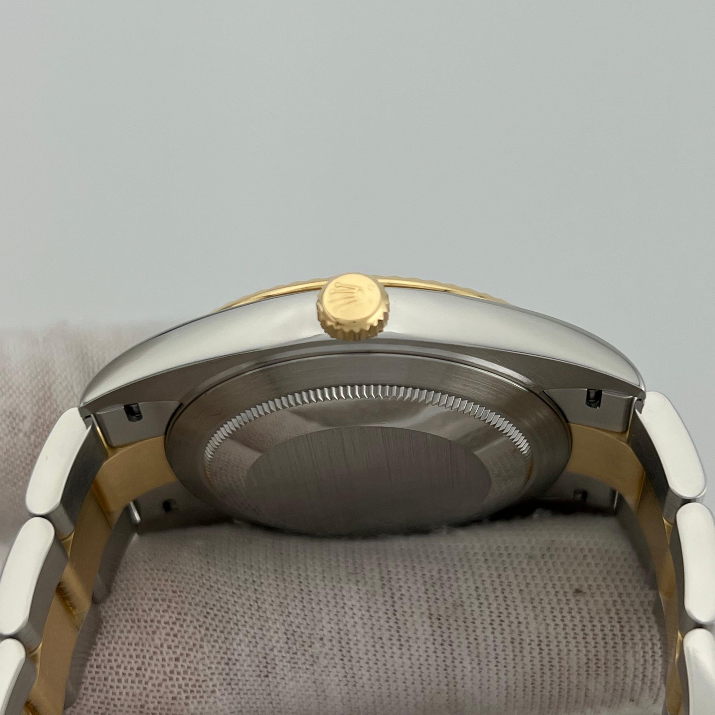 Rolex Datejust 41 126333 Wimbledon Dial 18K Yellow Gold Steel Box Paper 4