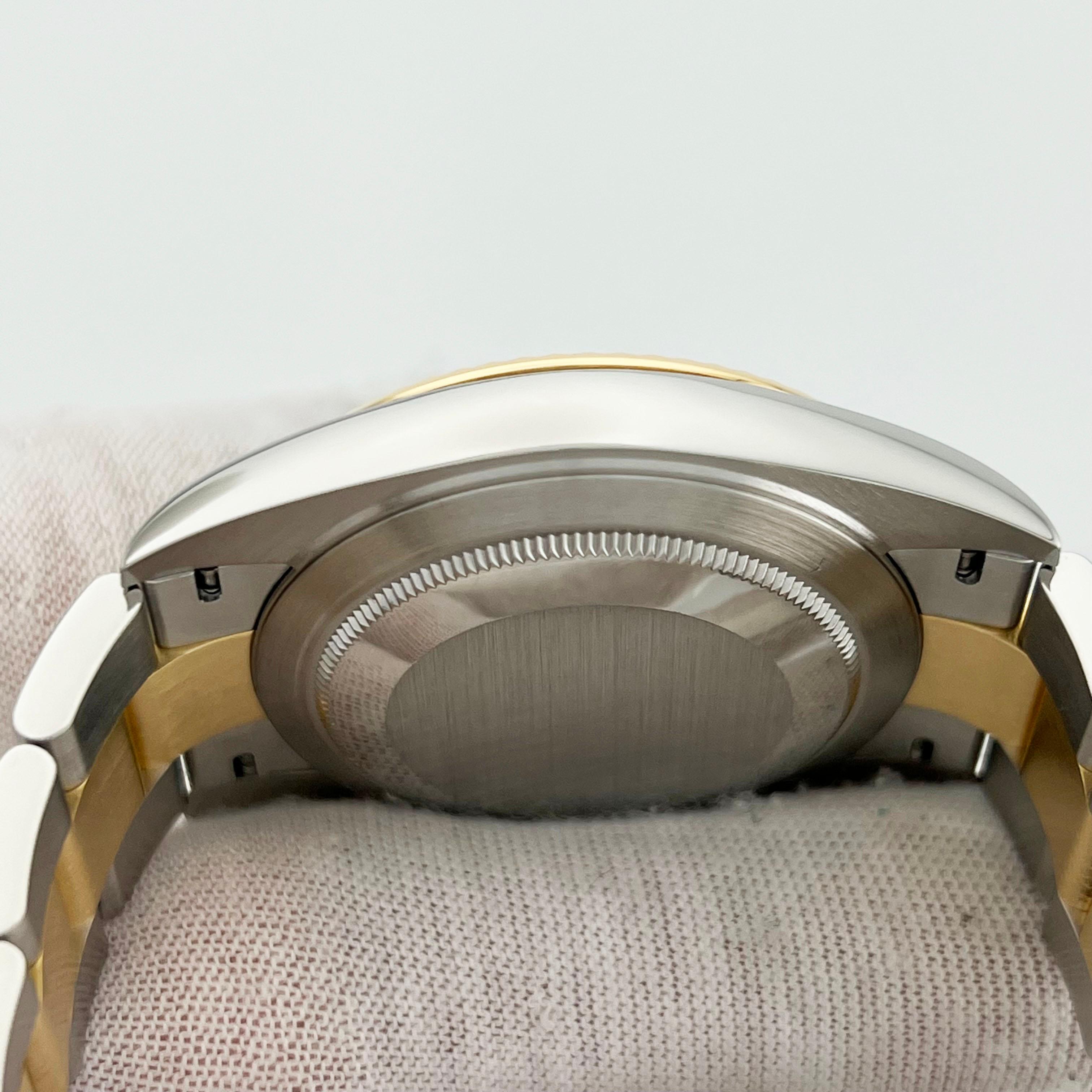 Rolex Datejust 41 126333 Wimbledon Dial 18K Yellow Gold Steel Box Paper 5