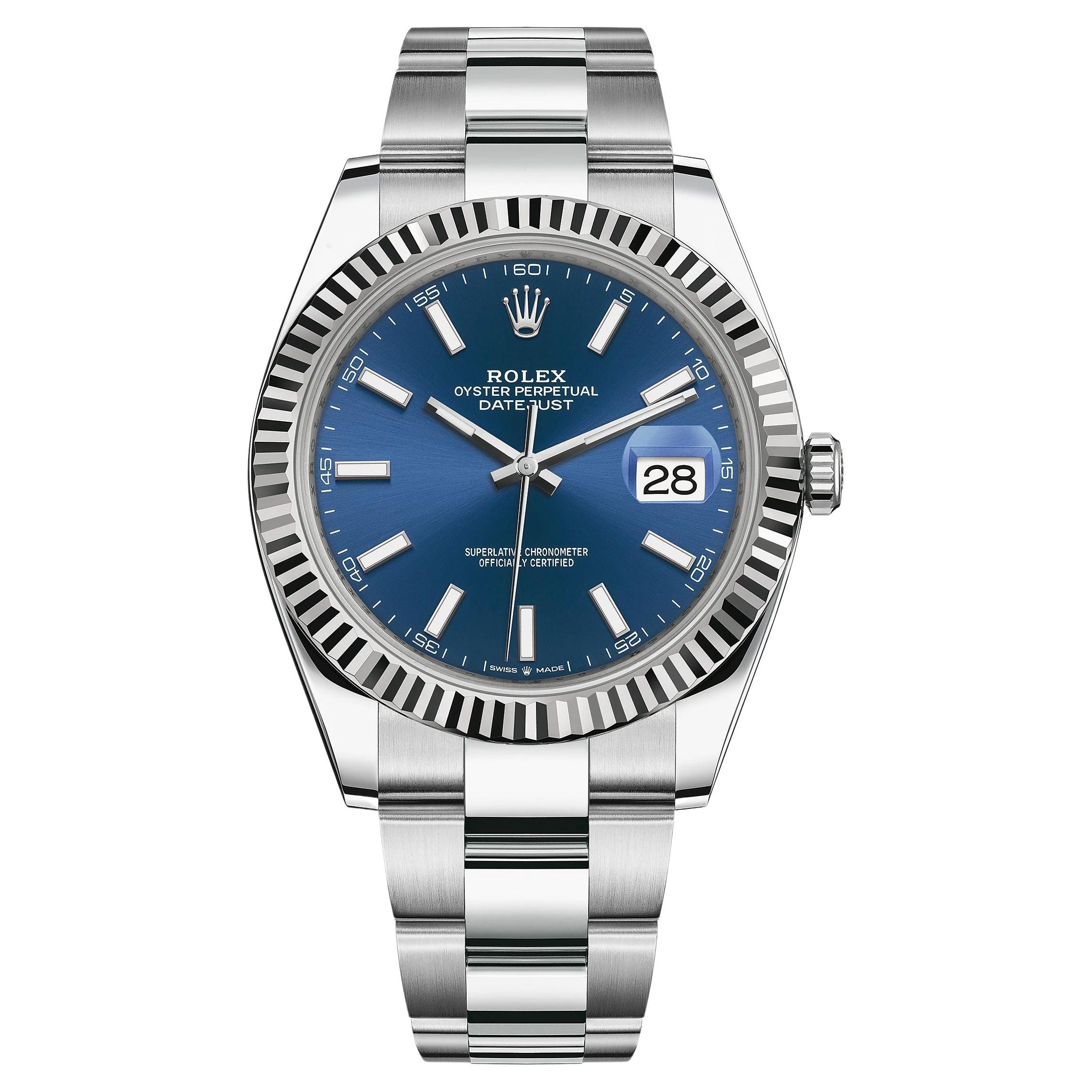 Rolex Datejust 41, 126334-0001, UNWORN Watch, 2022, B+P For Sale