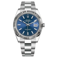 Used Rolex Datejust 41, 126334-0001, UNWORN Watch, 2022, B+P