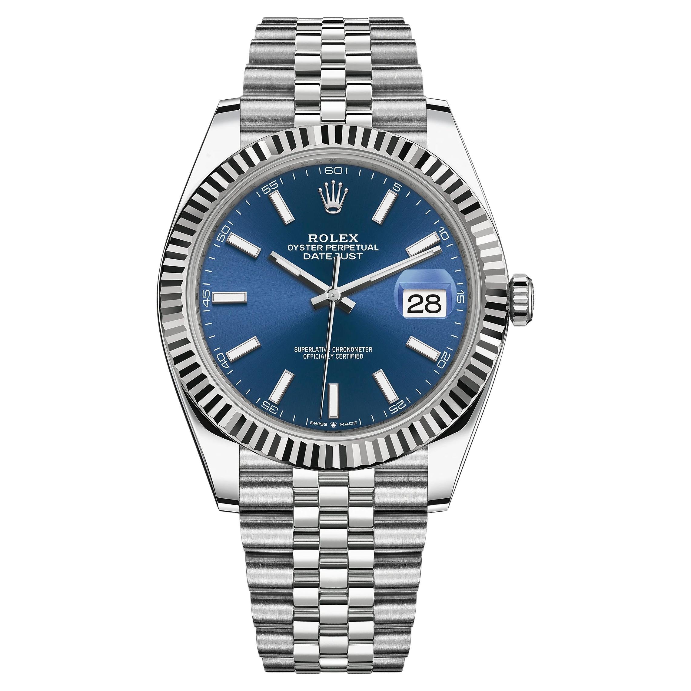 Rolex Datejust 41, 126334-0002, Unworn Watch, 2022, B+P For Sale