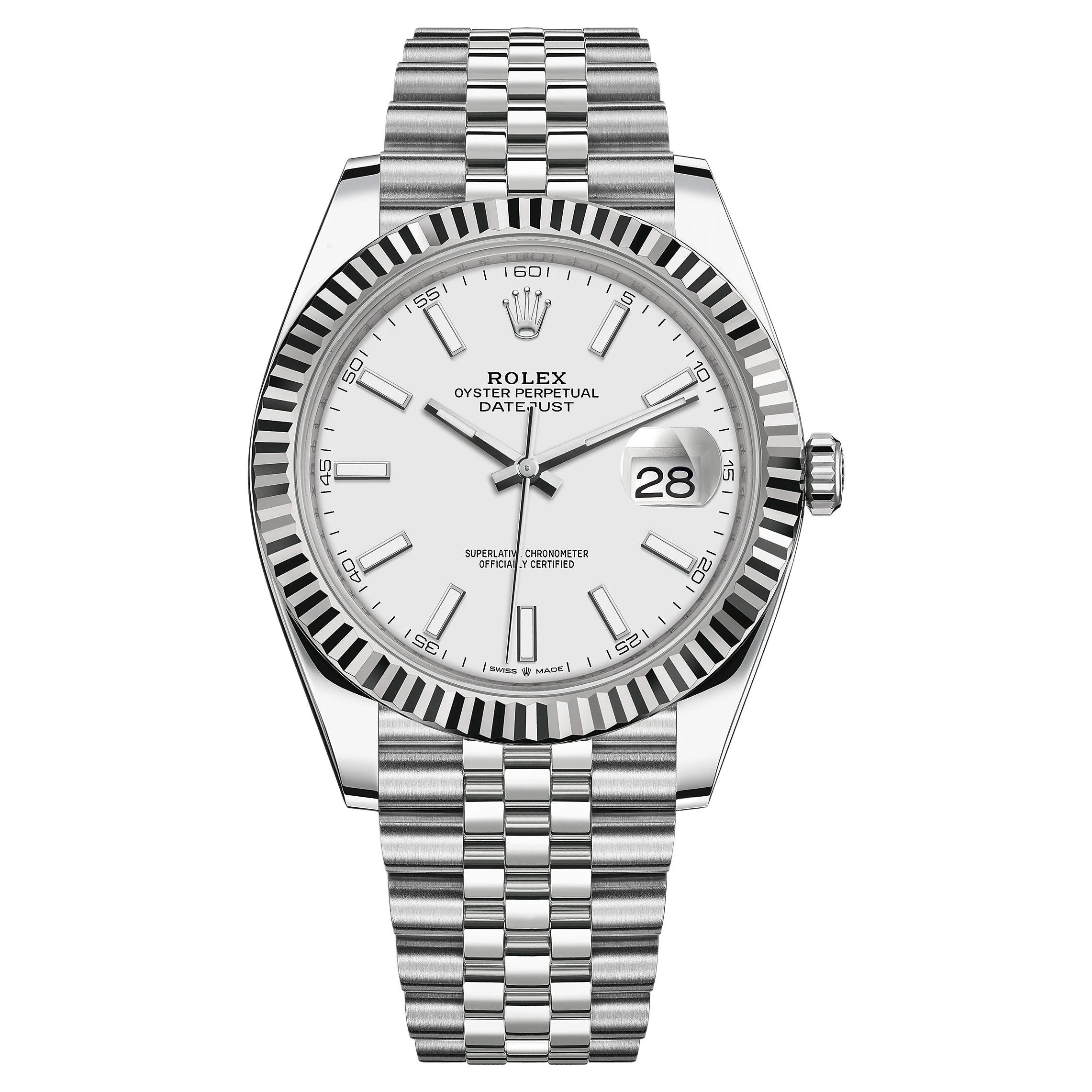 Rolex Datejust 41, 126334-0010, Unworn Watch, 2022, B+P For Sale