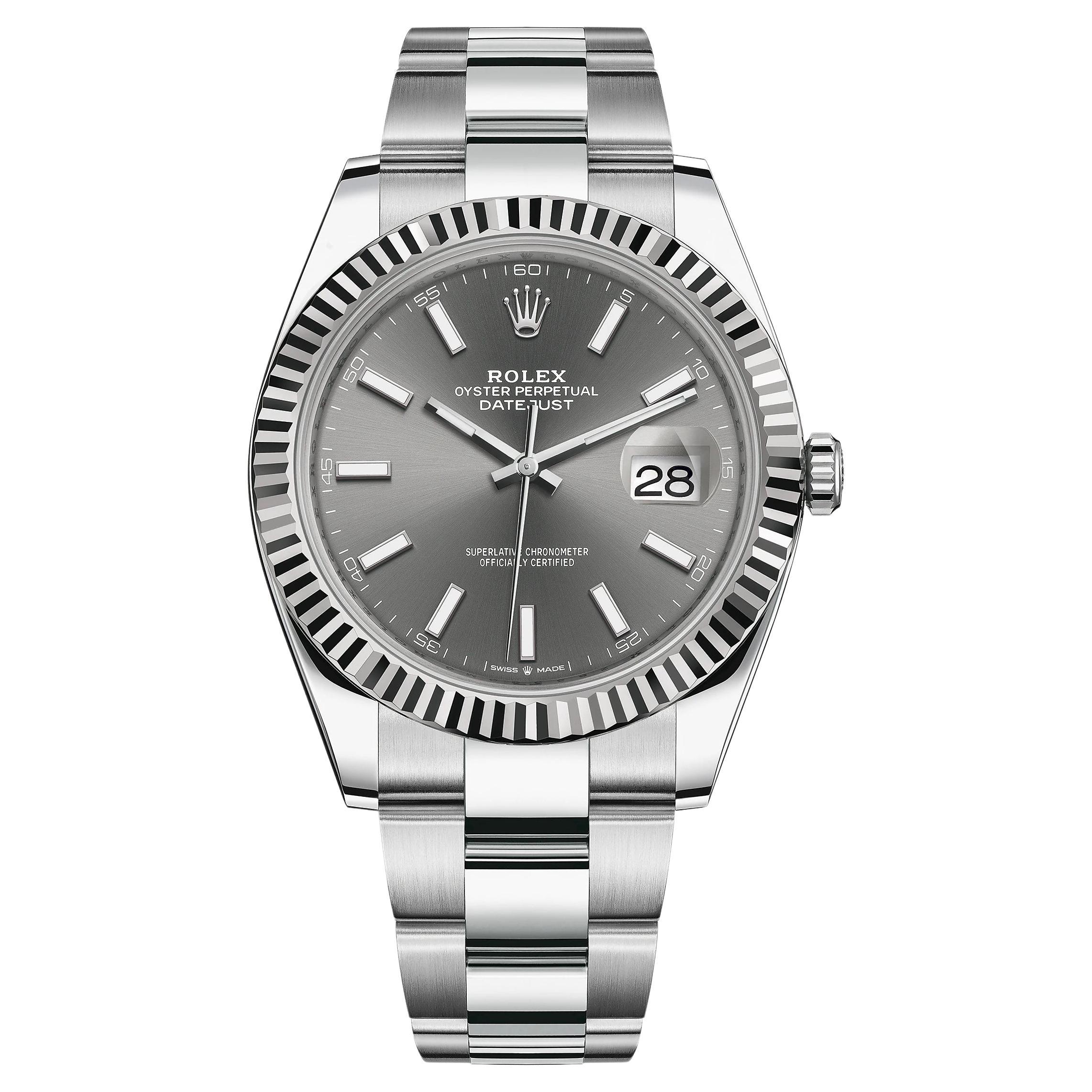 Rolex Datejust 41, 126334-0013, Unworn Watch, 2022, B+P For Sale