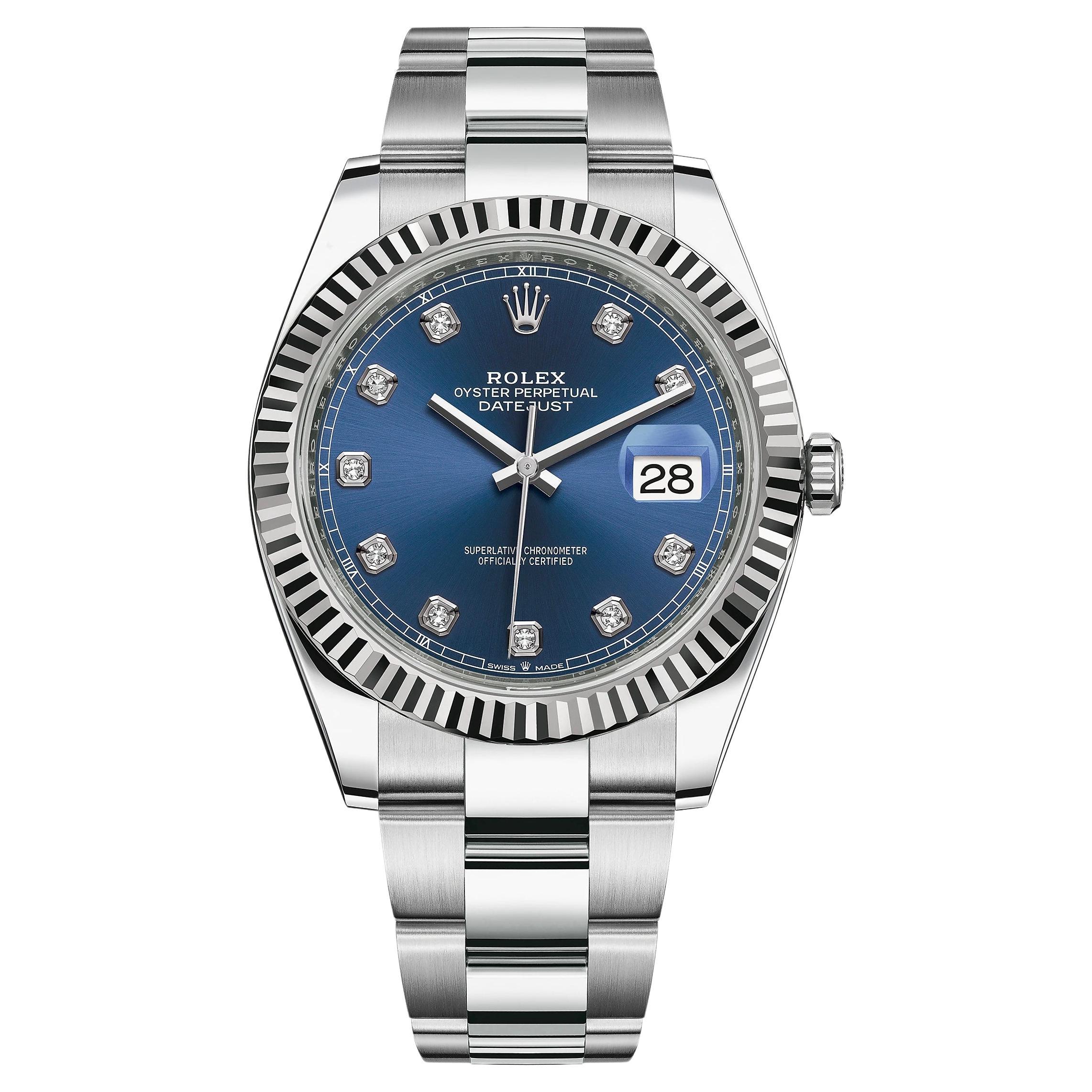 Rolex Datejust 41, 126334-0015, Unworn Watch, 2022, B+P For Sale