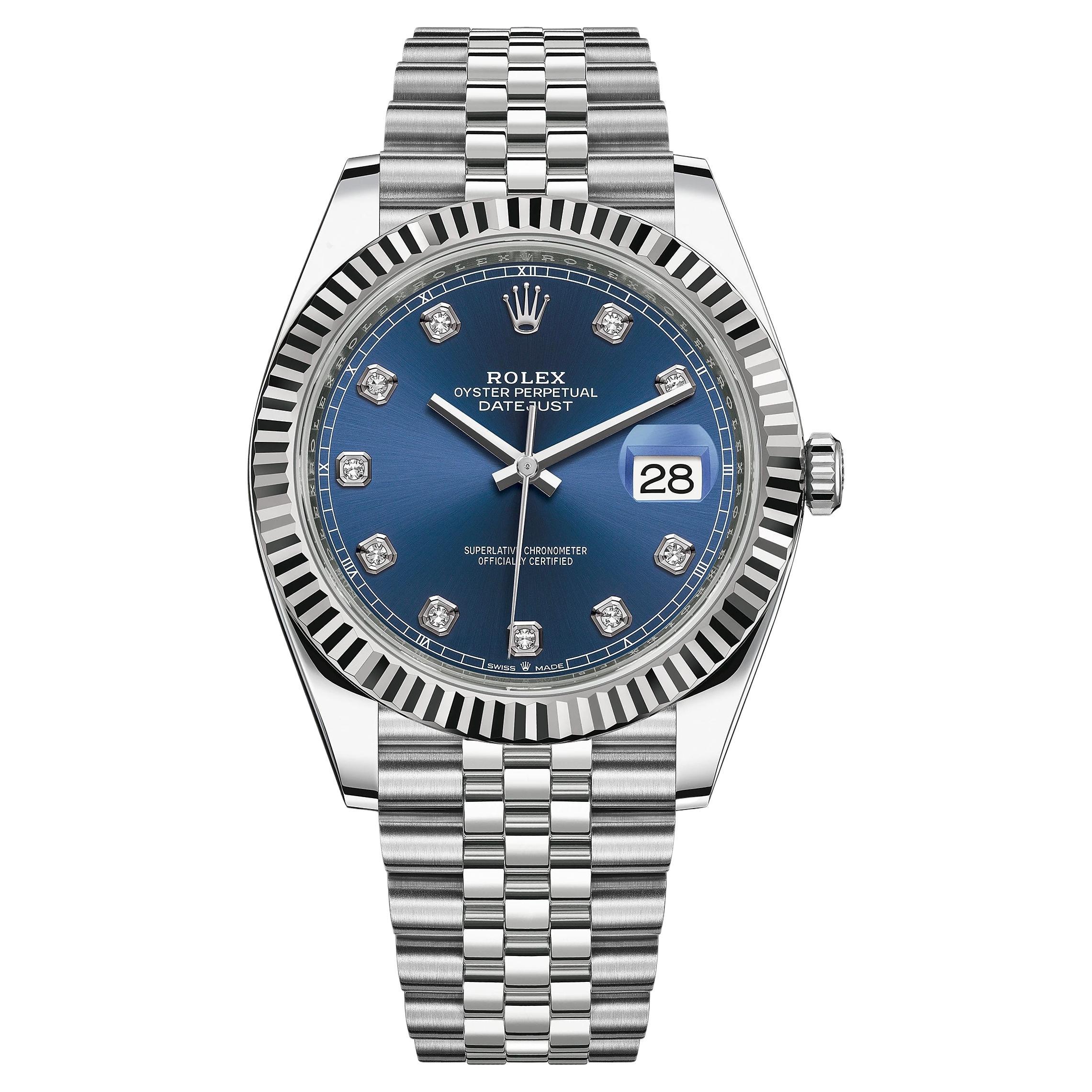 Rolex Datejust 41, 126334-0016, Unworn Watch, 2022, B+P For Sale
