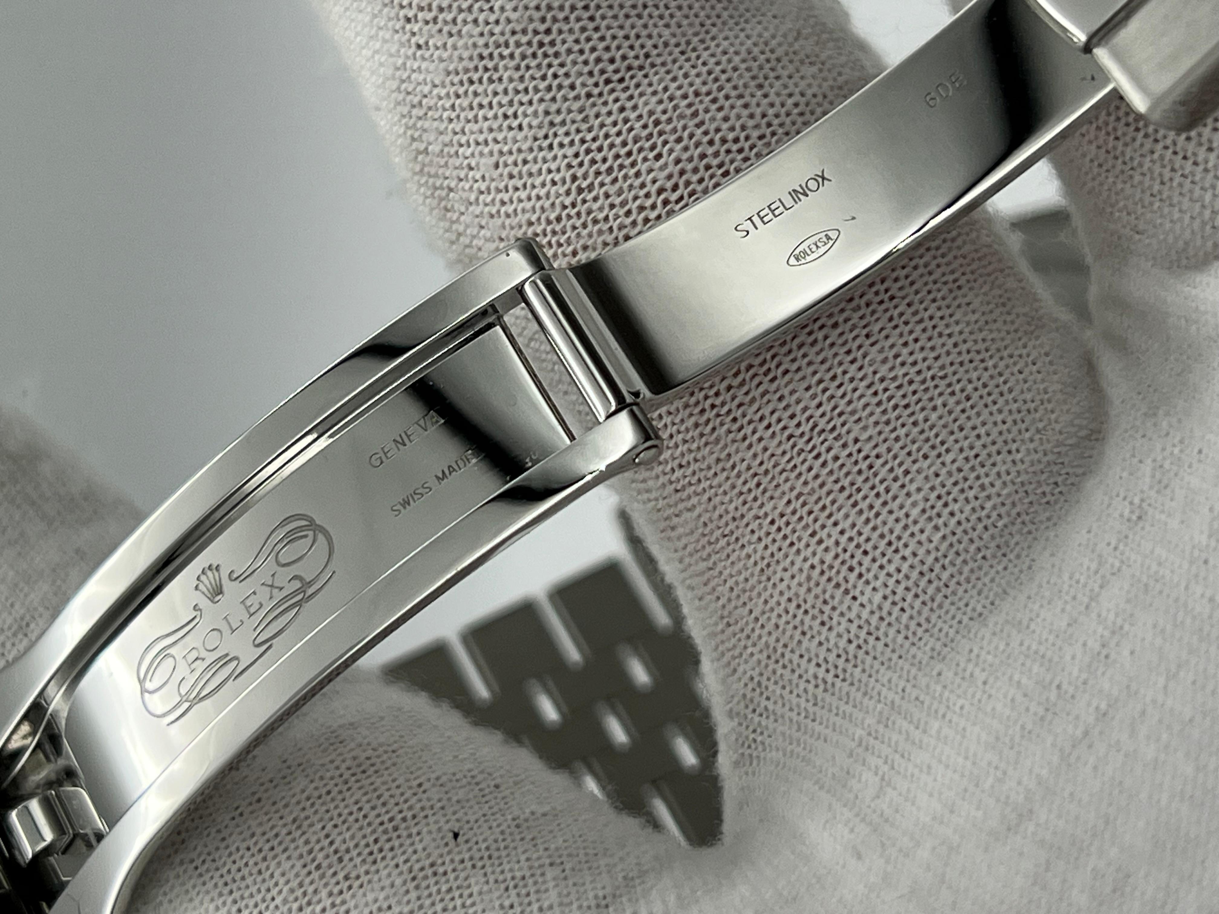 Rolex Datejust 41 126334 Jubiläumsring aus Stahl mit schwarzem Diamant-Zifferblatt aus 18K Weißgold 4