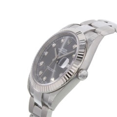 Rolex Datejust 41 126334 dkrdo Diamond Dial Steel 18 Karat Gold Men’s Watch