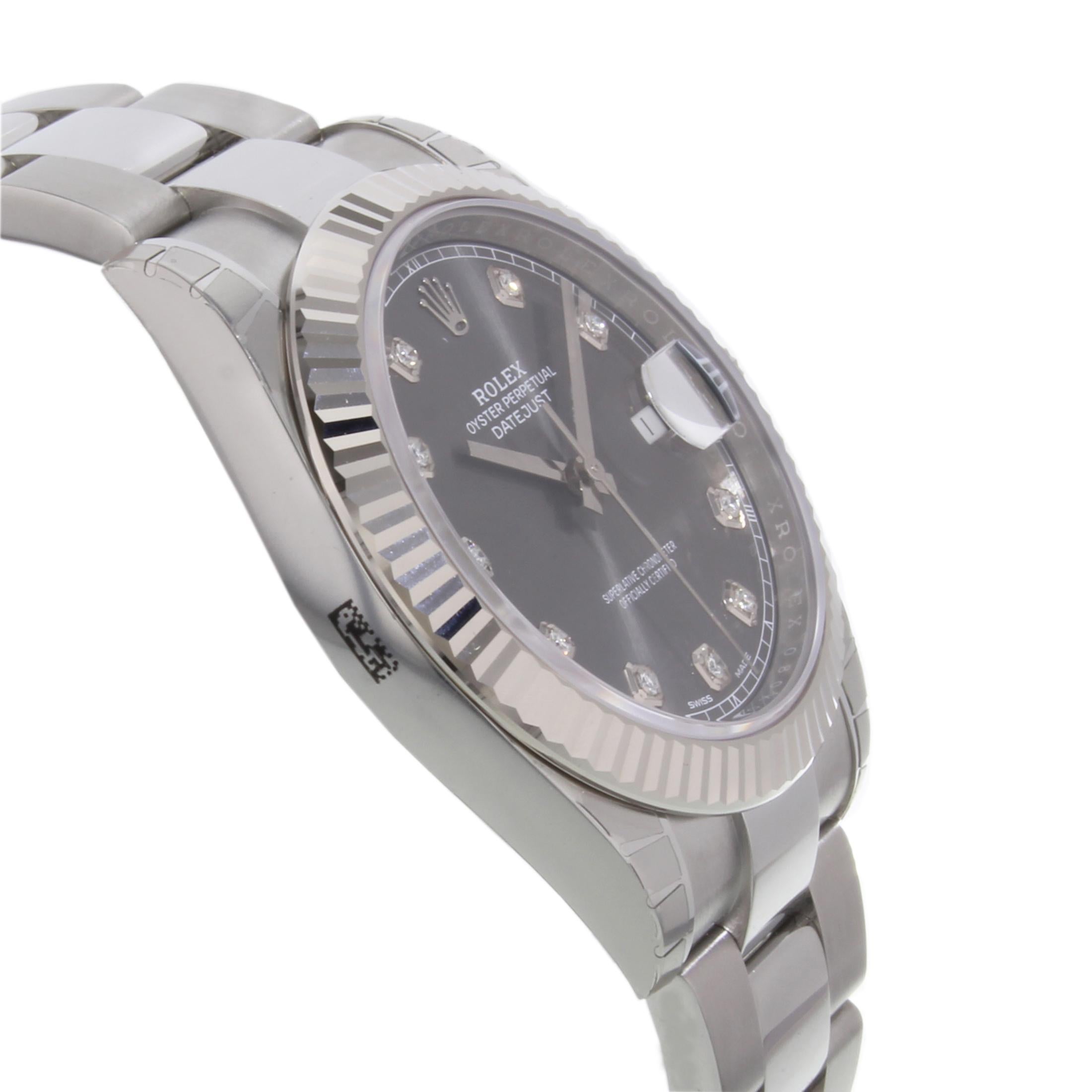 rolex datejust 41 white dial