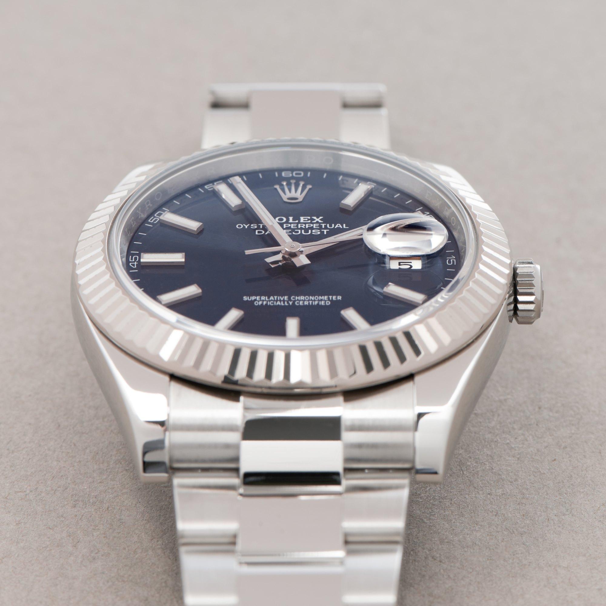 Rolex Datejust 41 126334 Men White Gold & Stainless Steel 0 Watch 4