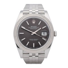 Rolex Datejust 41 126334 Men
s Stainless Steel Watch