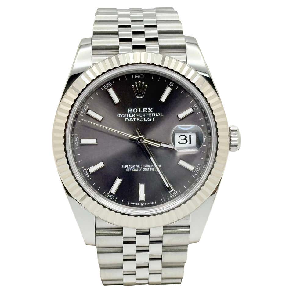 Unworn Rolex Datejust 41 Wimbledon Jubilee Reference# 126334, Complete ...