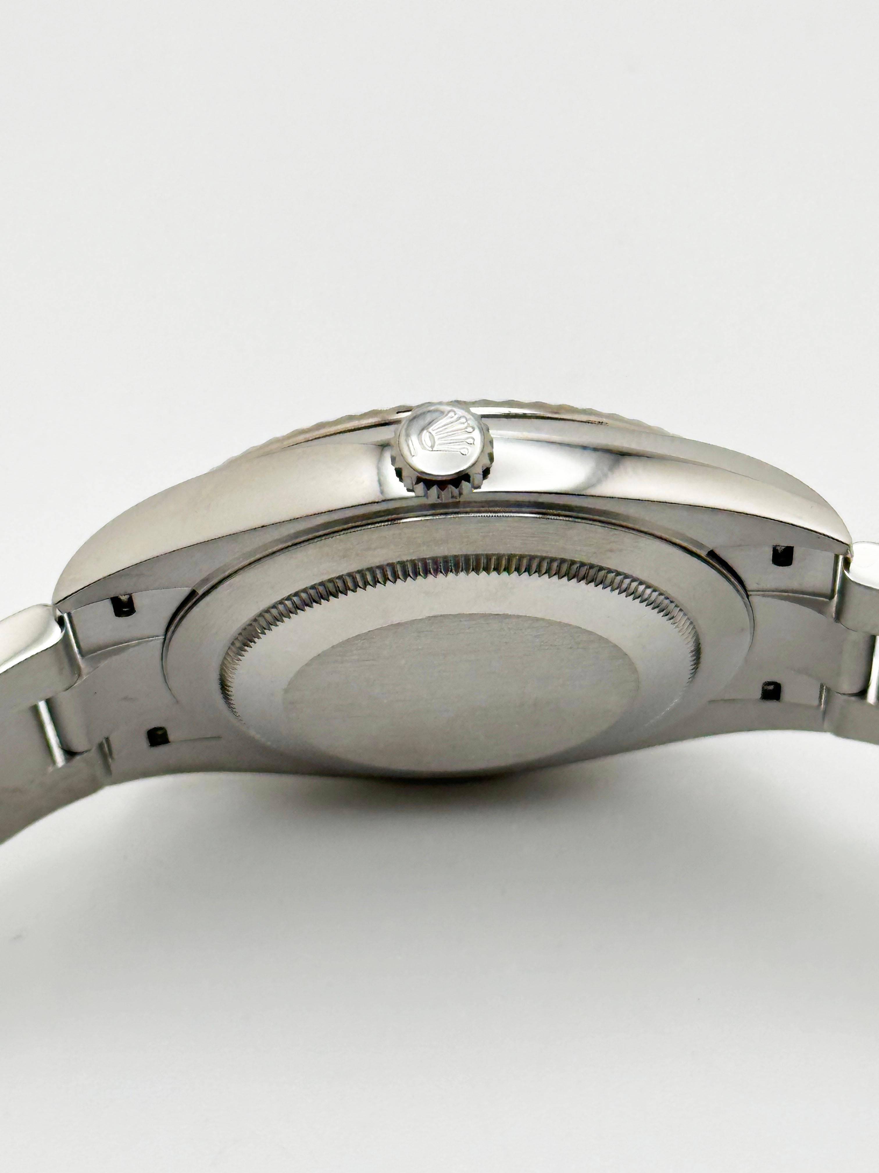 Rolex Datejust 41 126334 Rodio Esfera Diamante Acero Inoxidable Caja Papel en venta 4