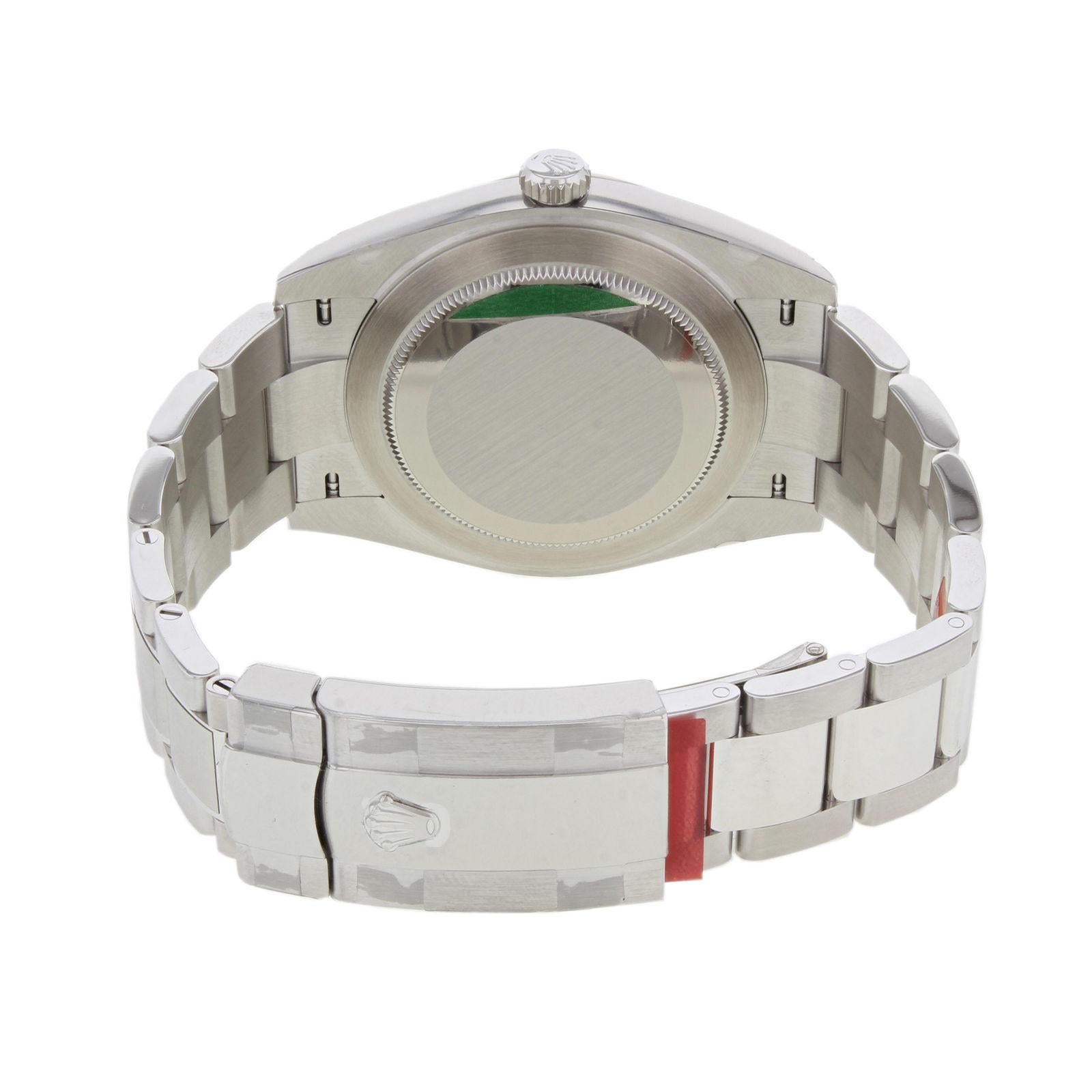 Rolex Datejust 41126334 Wio White Index Steel 18 Karat Gold Automatic Watch 1