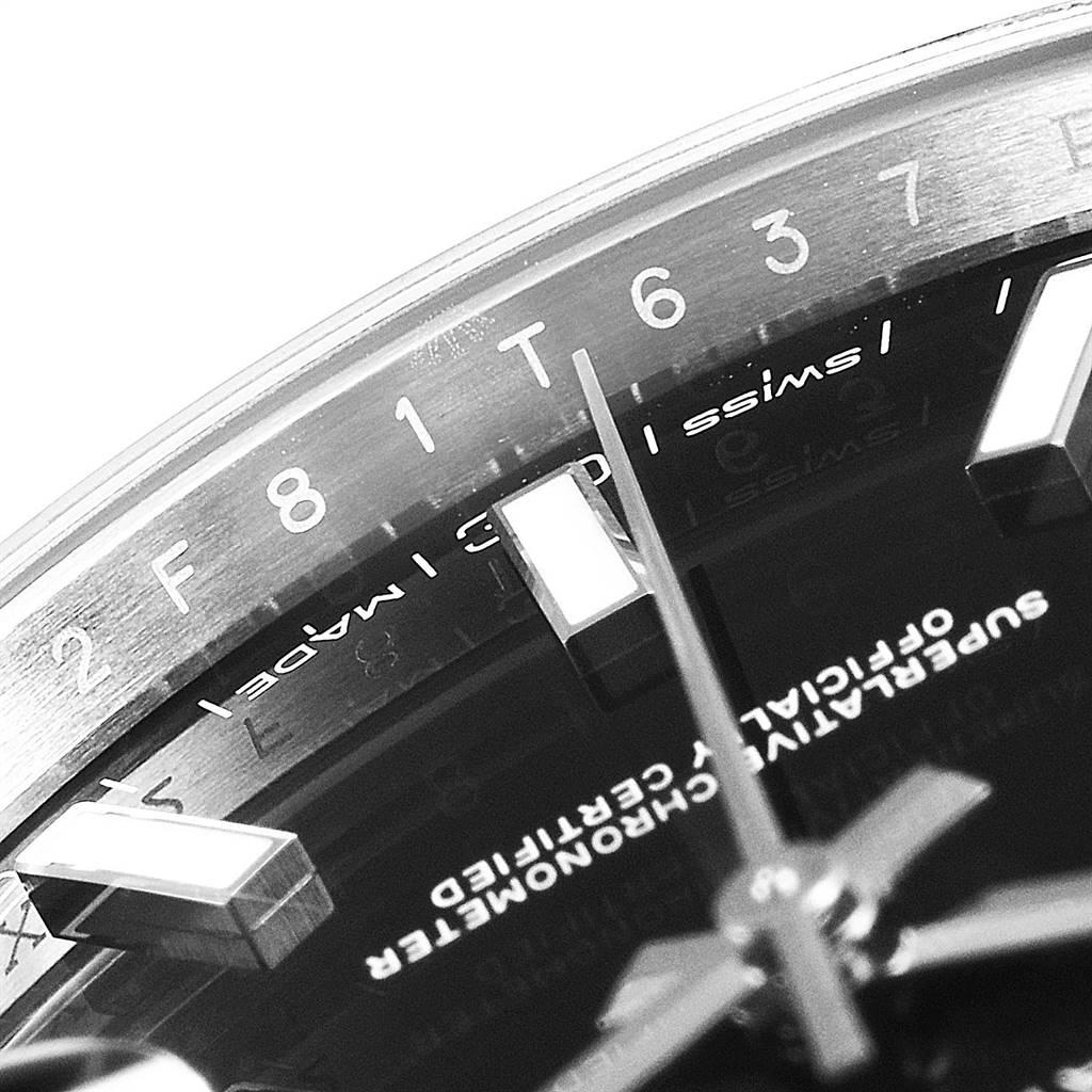 Rolex Datejust 41 Black Dial Steel Men's Watch 126300 Box Card 3
