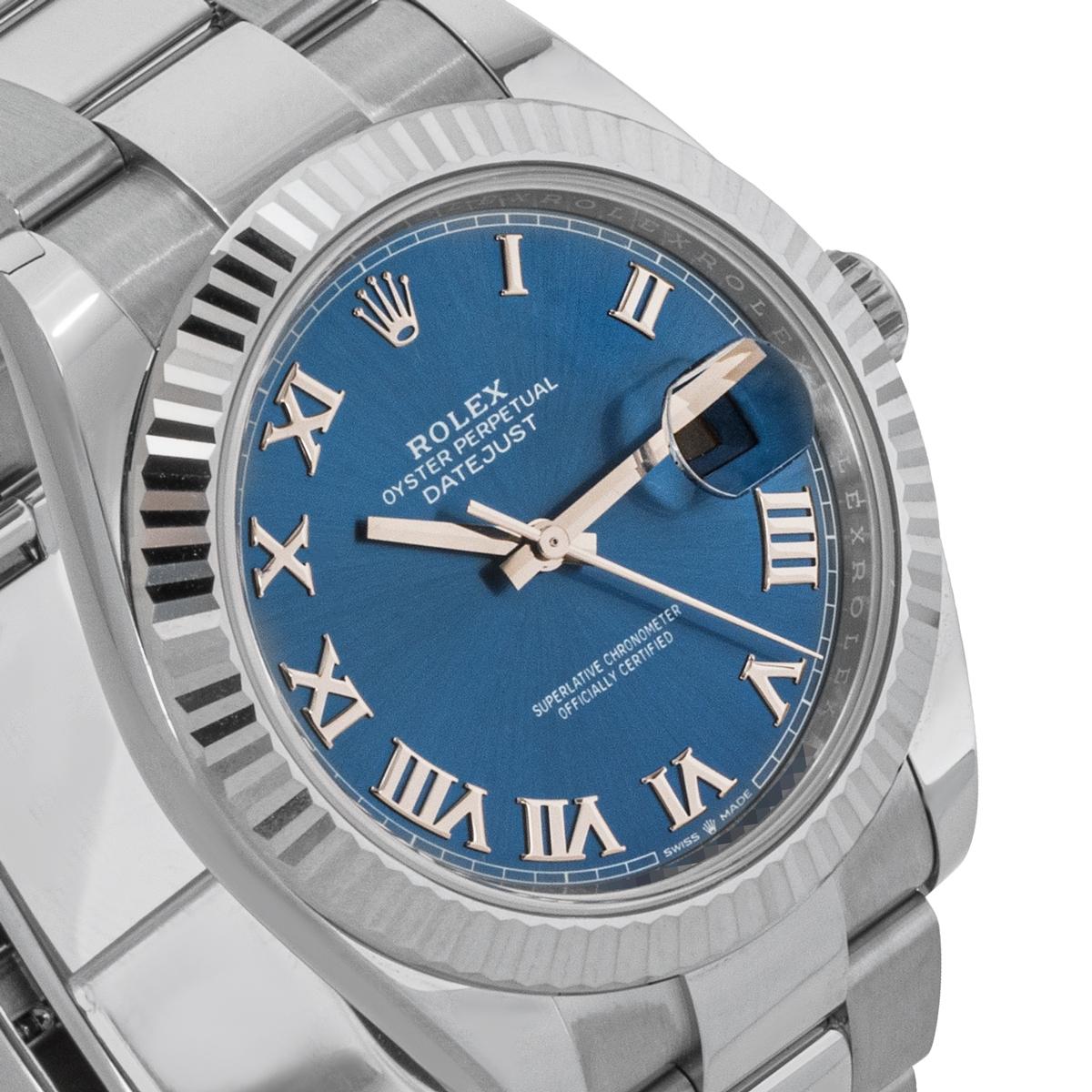 Men's Rolex Datejust 41 Blue Dial 126334 For Sale