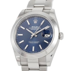 Rolex Datejust 41 Blue Dial Men's Watch 126330
