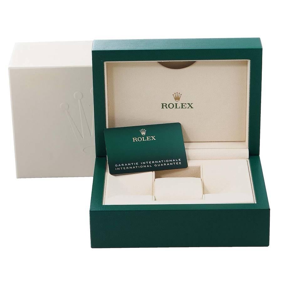 Rolex Datejust 41 Blue Roman Dial Steel Mens Watch 126300 Box Card For Sale 7