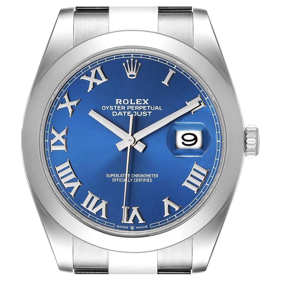 datejust 41 roman dial
