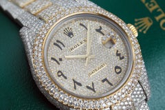 Rolex Datejust 41 Diamond Two Tone Stainless Steel and Yellow Gold Watch 126303