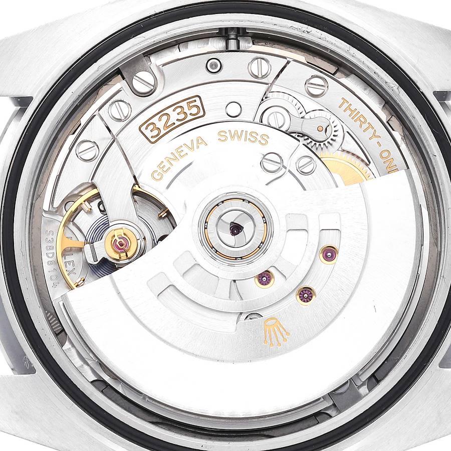 Rolex Datejust Grey Green Wimbledon Dial Steel Mens Watch 126300 Box Card 2