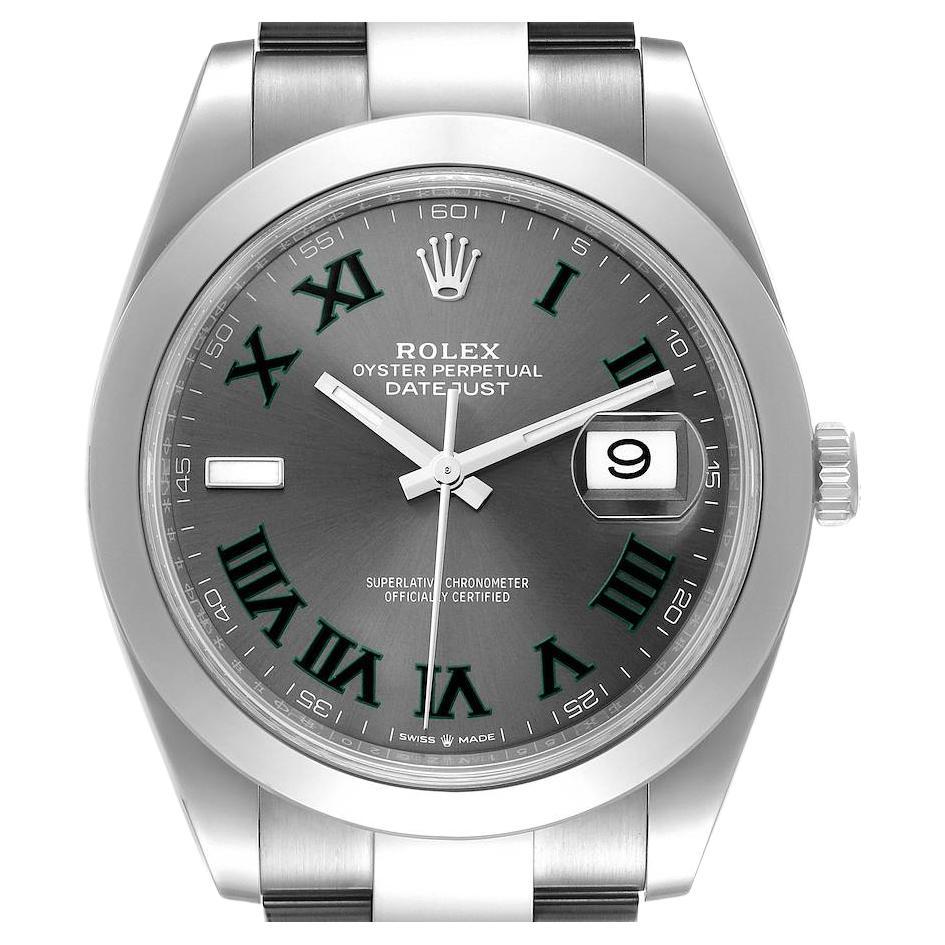 wimbledon dial datejust 41