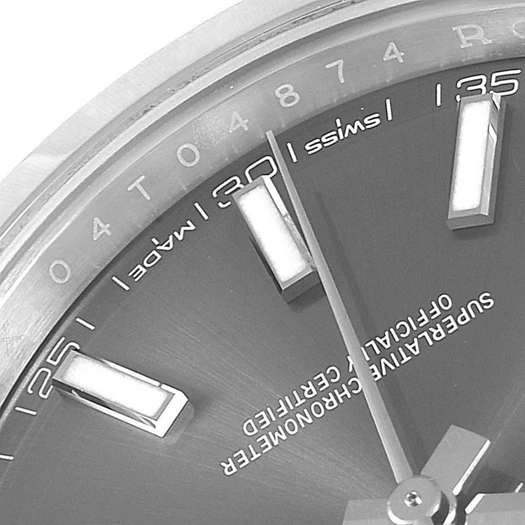 Rolex Datejust 41 Jubilee Bracelet Steel Men's Watch 126300 Box Card For Sale 3