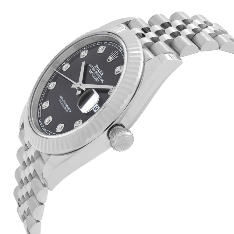 datejust 41 schwarz jubilee