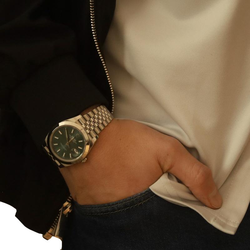 Rolex Datejust 41 Men's Watch 126300 - Stainless Steel Automatic 5Yr Mfr Wnty For Sale 1
