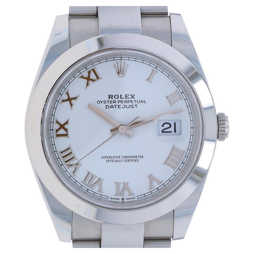 Rolex Datejust 41 Men's Watch 126300 - Stainless Steel Automatic 5Yr Mfr Wnty