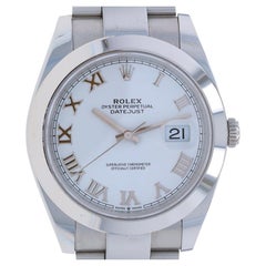 Rolex Datejust 41 Men's Watch 126300 - Stainless Steel Automatic 5Yr Mfr Wnty