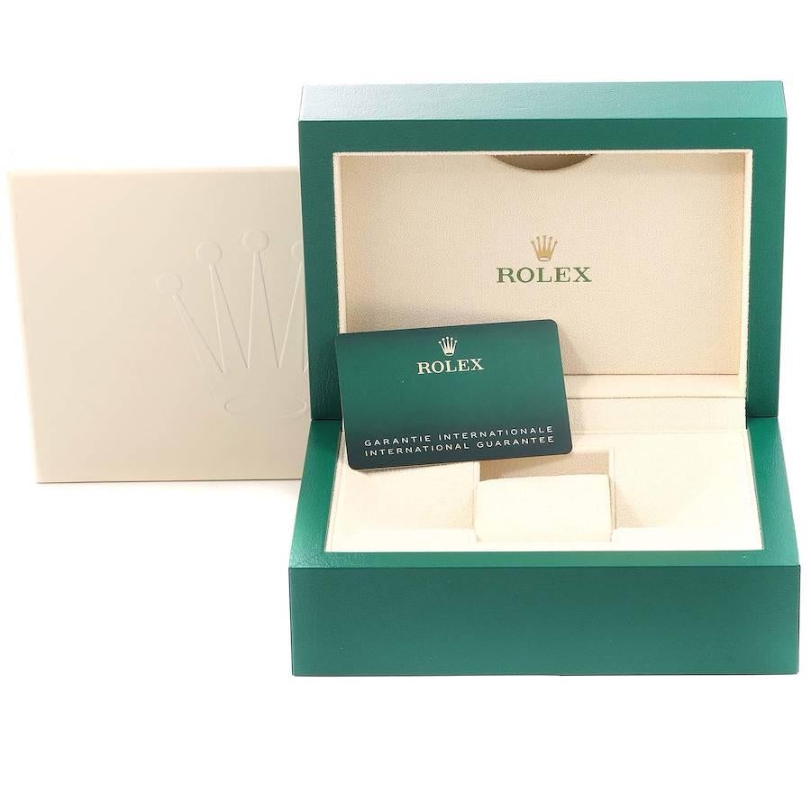 Rolex Datejust 41 Mint Green Dial Steel Mens Watch 126300 Box Card 5