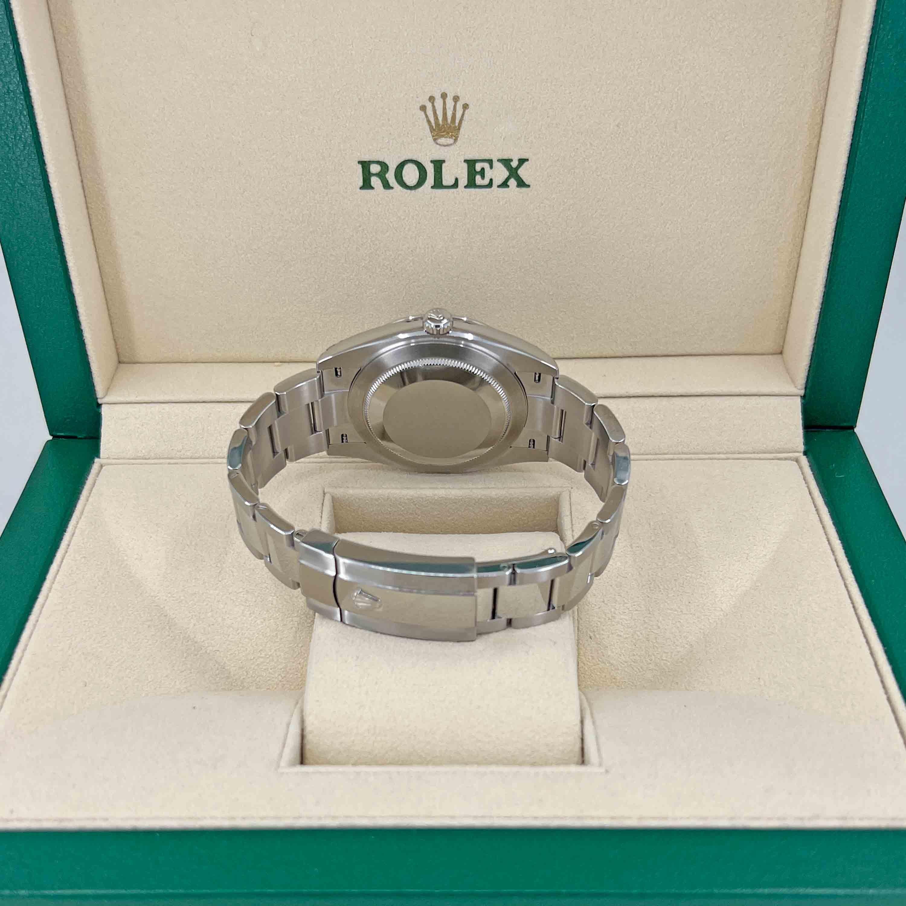 Rolex Datejust, Wimbledon, Oyster, Fluted, 126334, Unworn Watch, Complete 2022 For Sale 2