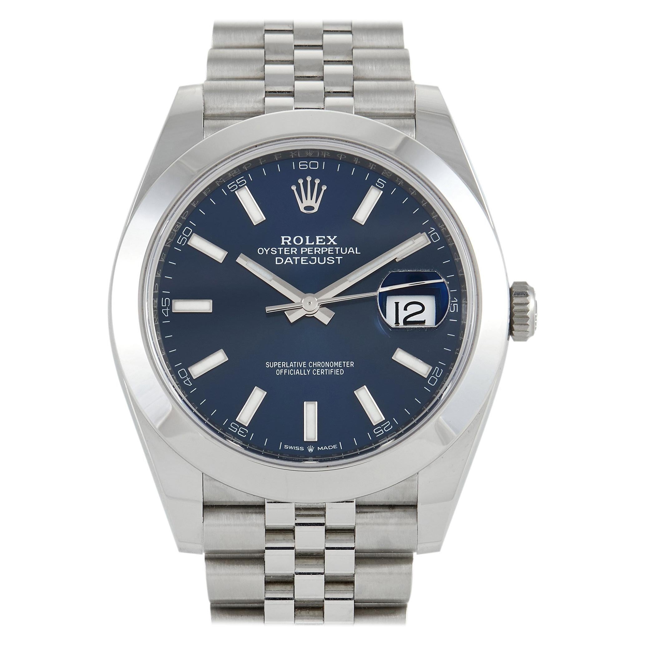 Rolex Datejust 41 Oystersteel Watch 126300-0002