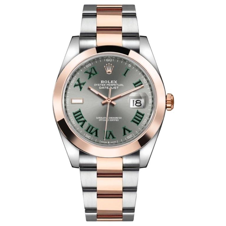 datejust 41 slate dial