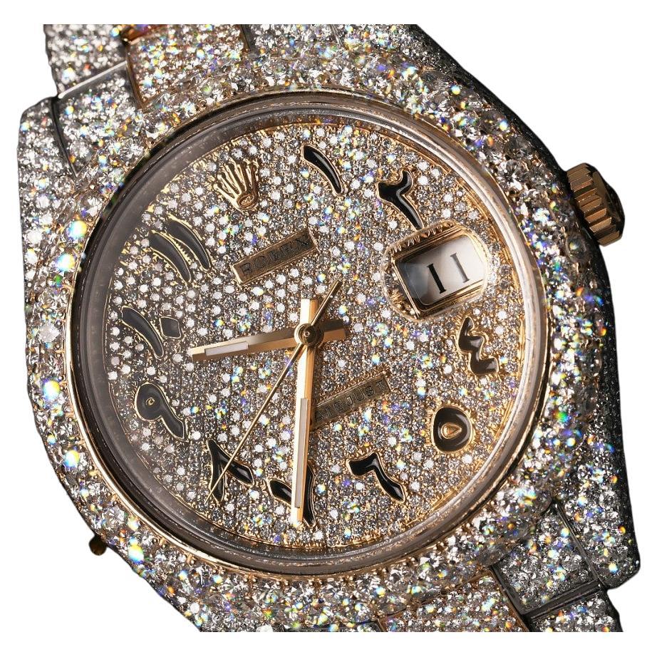 Rolex Datejust 41 Edelstahl & 18k Gelbgold Vollständig ausgeschnittene Uhr 126303
