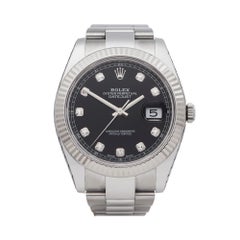 Rolex Datejust 41 Stainless Steel and 18K White Gold 126334