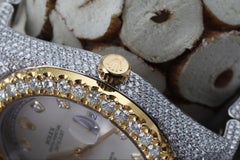 Rolex Datejust 41 Stainless Steel and 18k Yellow Gold Custom Watch 116333