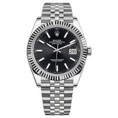 Used Rolex Datejust 41 Stainless Steel and White Gold/Jubilee Bracelet / 126334-0018