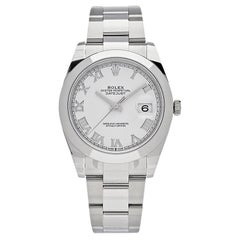 Rolex Datejust 41 Stainless Steel White Dial 126300