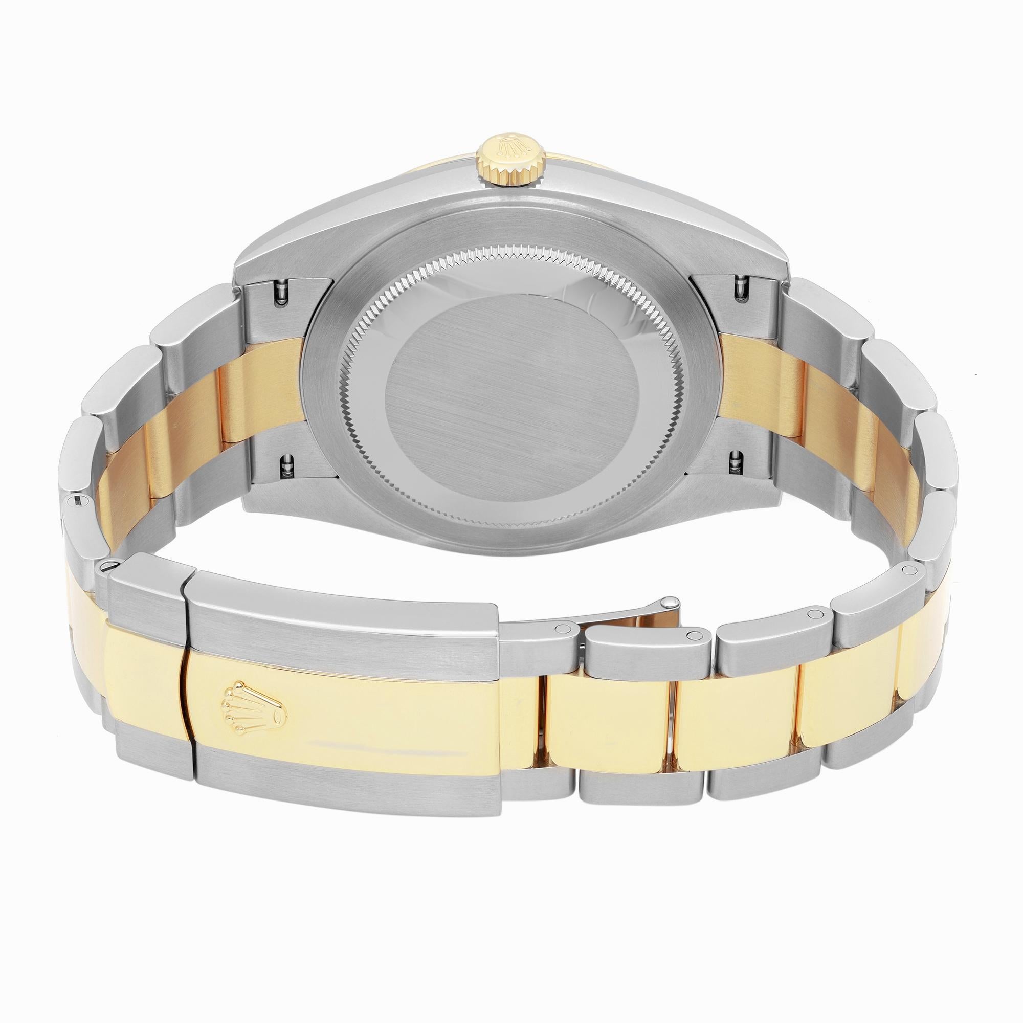 datejust 41 oystersteel and yellow gold