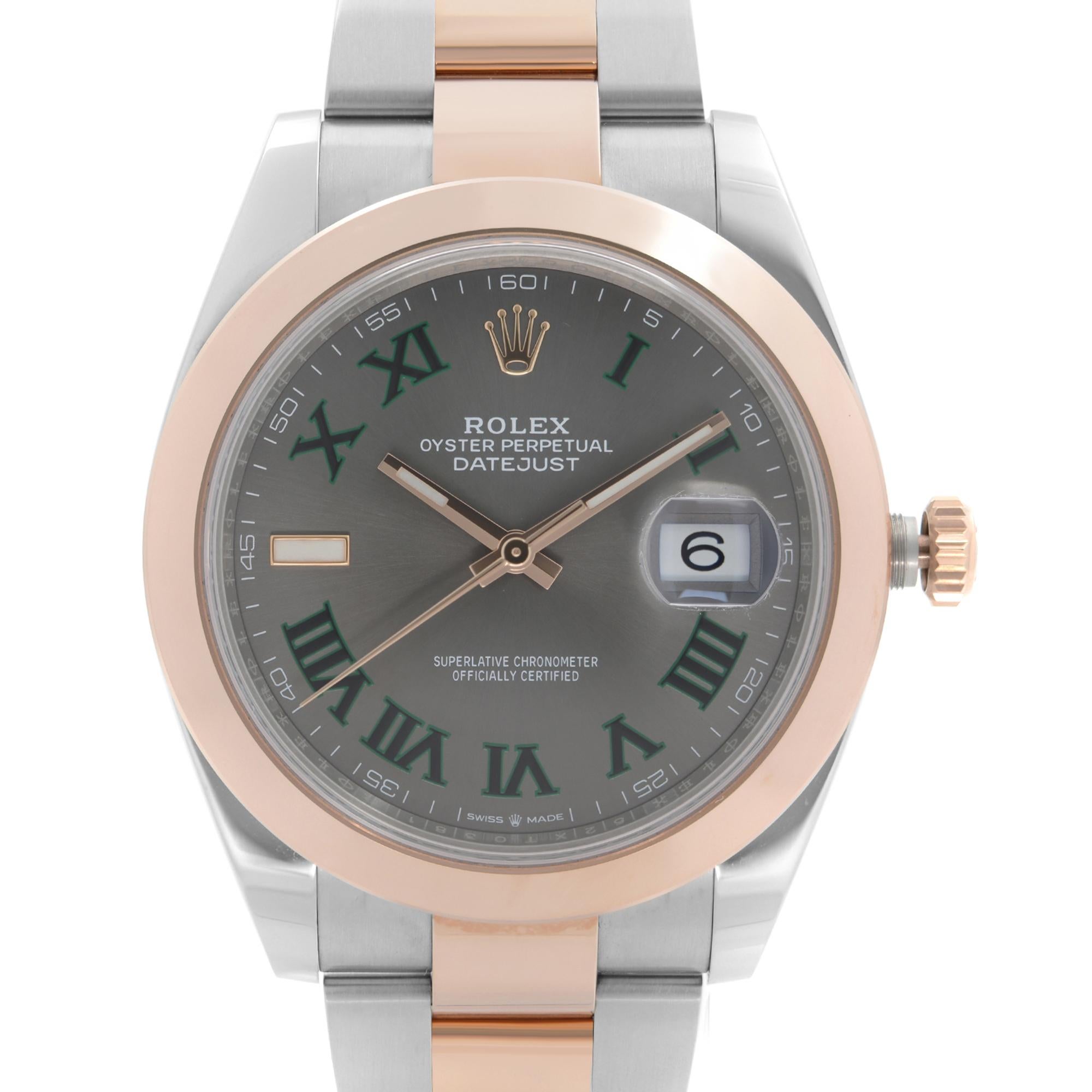 Unworn. Comes with the original box and papers.

Brand Information:

Brand: Rolex
Country/Region of Manufacture: Switzerland
Watch Type:

Type: Wristwatch
Department: Men
Style: Dress/Formal, Luxury
Model Information:

Model Number: 126301
Model: