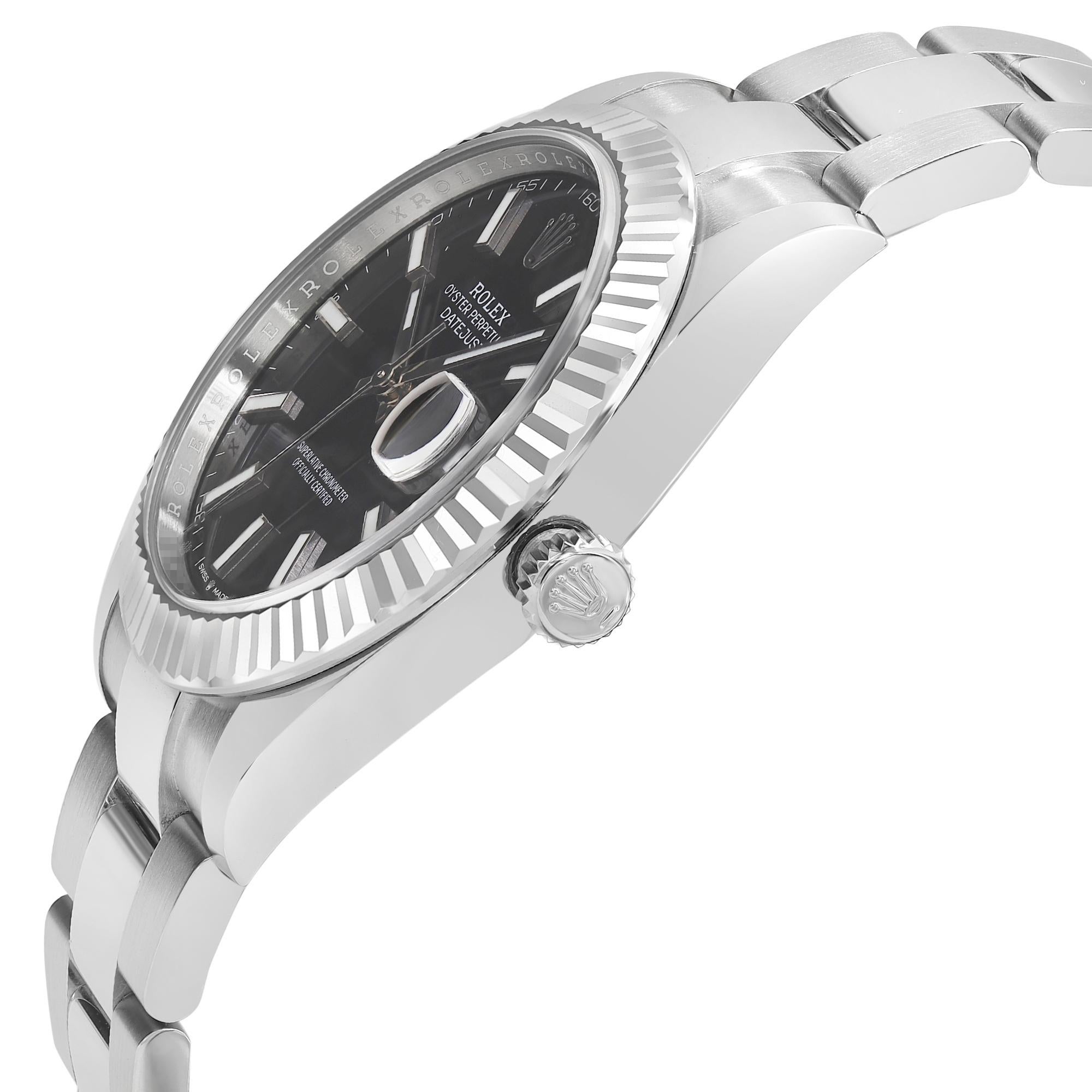 rolex datejust 41 fluted jubilee