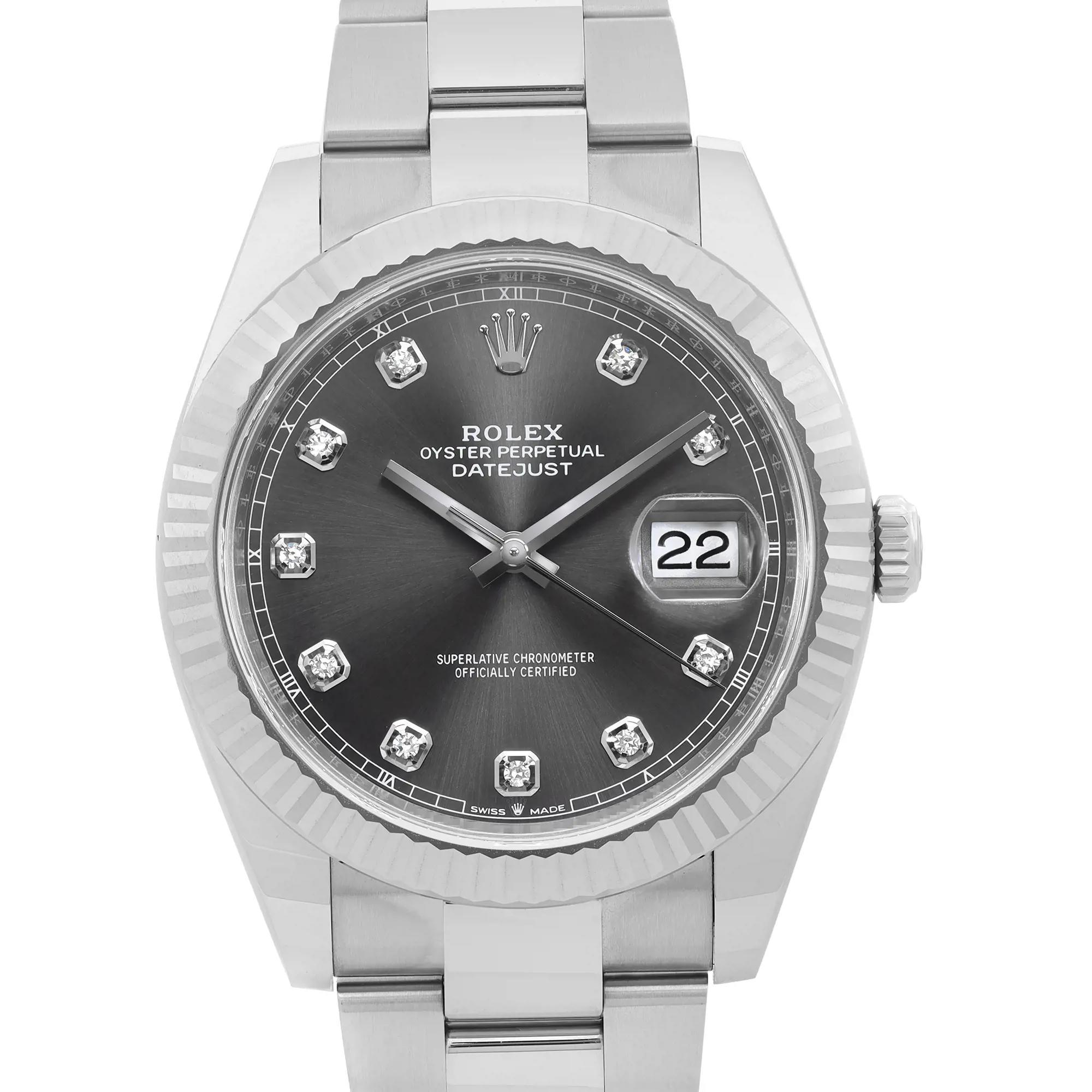 The watch is in excellent condition. 2019 dated card. Comes with an original box and paper.

Brand: Rolex  Type: Wristwatch  Department: Men  Model Number: 126334  Country/Region of Manufacture: Switzerland  Style: Luxury  Model: Rolex Datejust