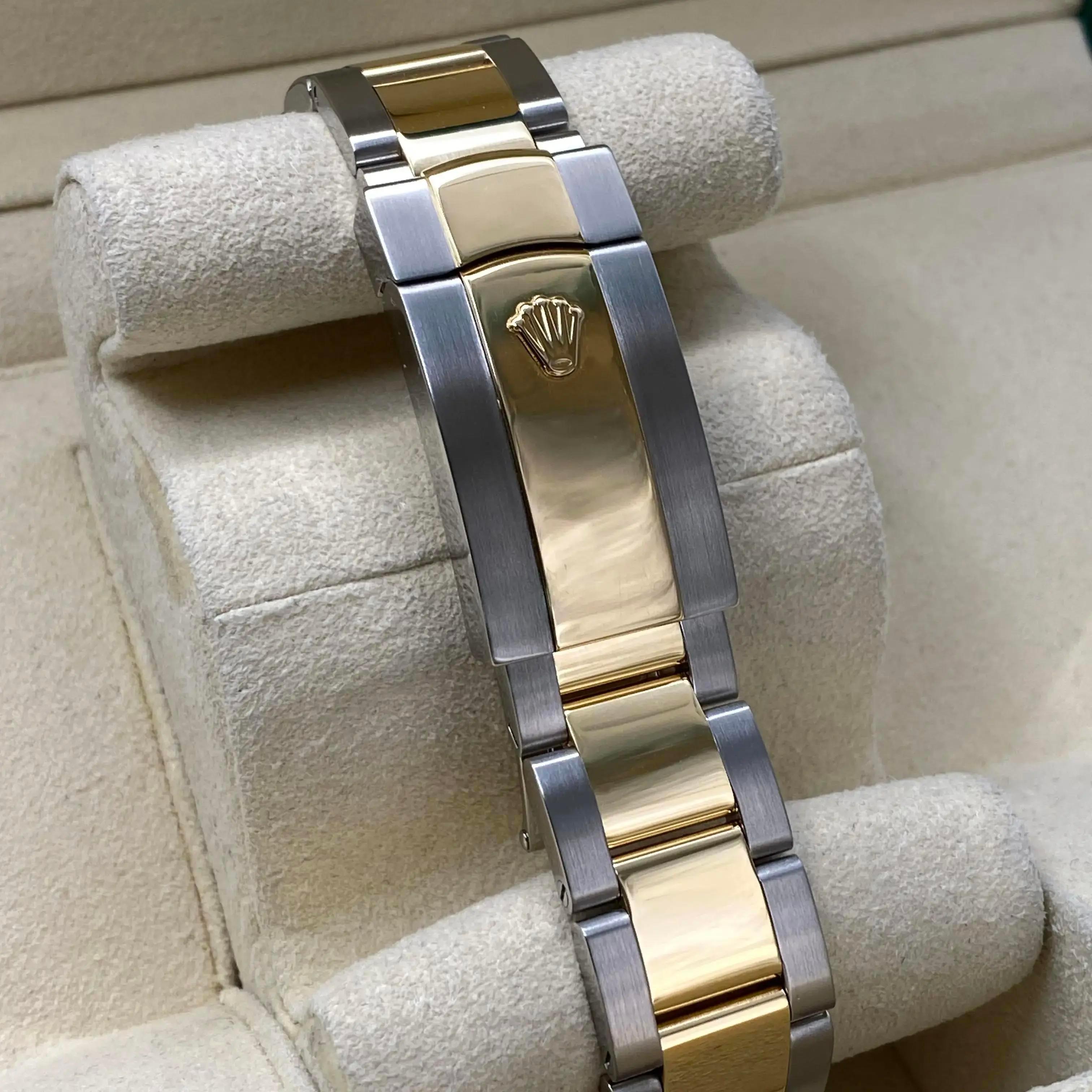 Rolex Datejust 41 Steel 18K Yellow Gold MOP Diamond Mens Automatic Watch 126333 For Sale 3