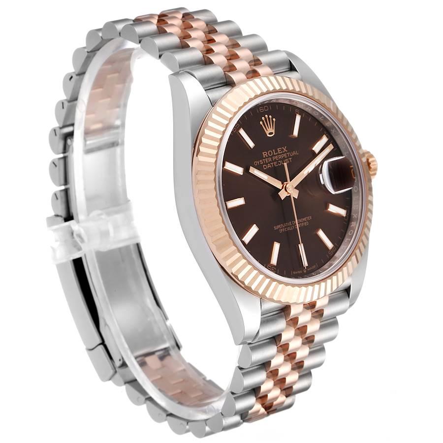 chocolate datejust 41