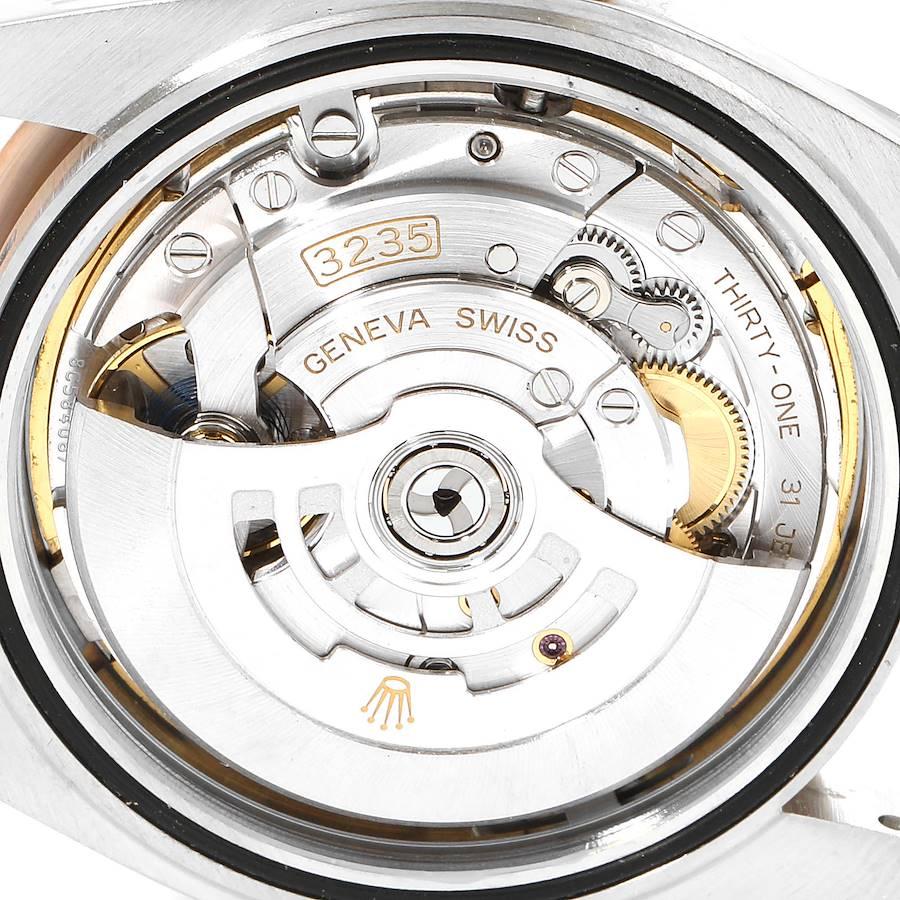 Rolex Datejust 41 Steel Everose Gold Chocolate Diamond Dial Watch 126331 For Sale 4