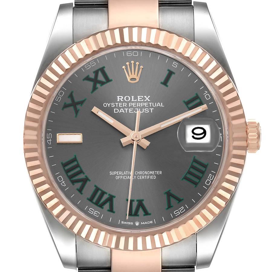 Rolex Datejust 41 Steel Everose Gold Wimbledon Dial Watch 126331 Unworn For  Sale at 1stDibs | datejust 41 rose, datejust wimbledon rose gold, wimbledon rose  gold