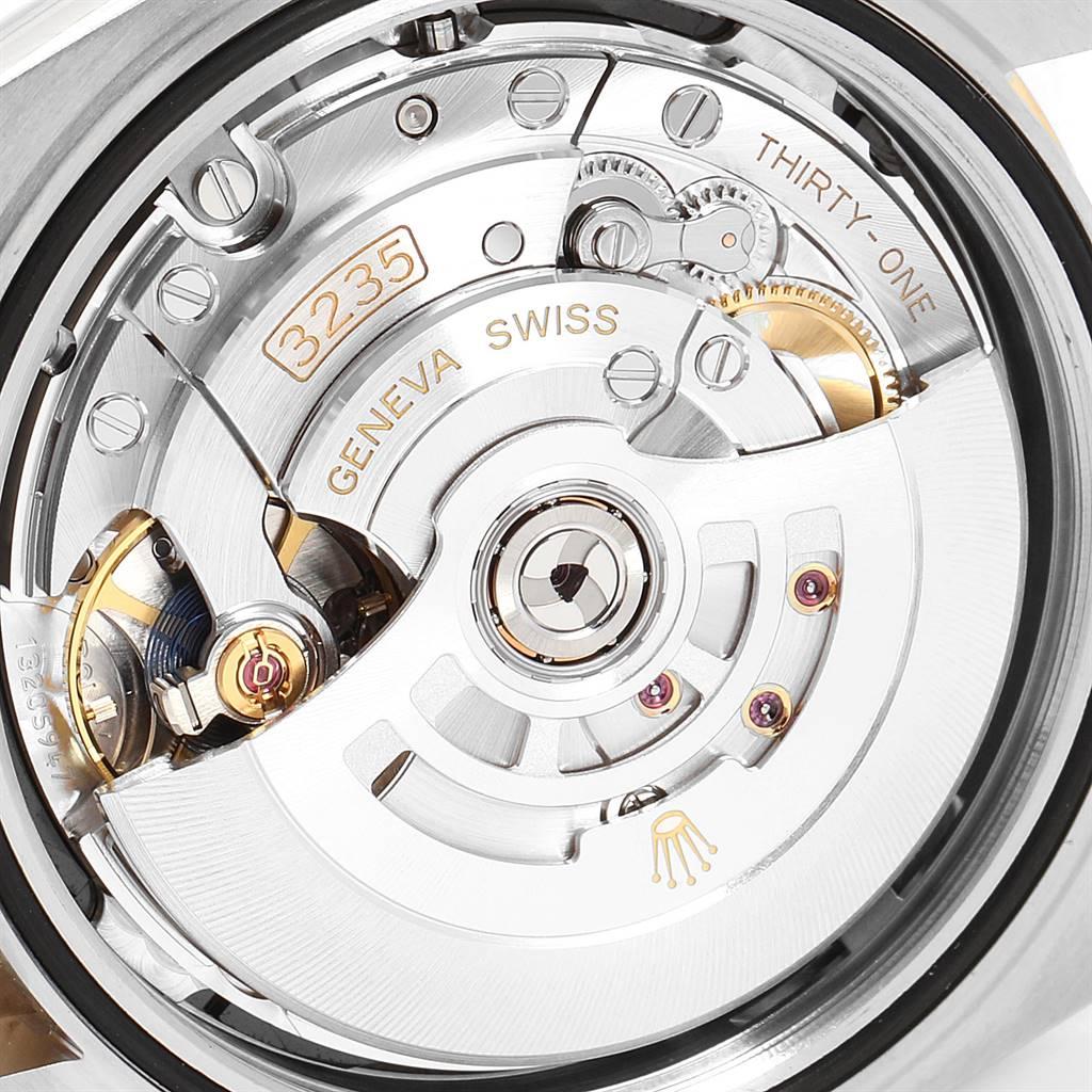 Rolex Datejust 41 Steel Rose Gold Black Dial Men's Watch 126303 Box Card 5