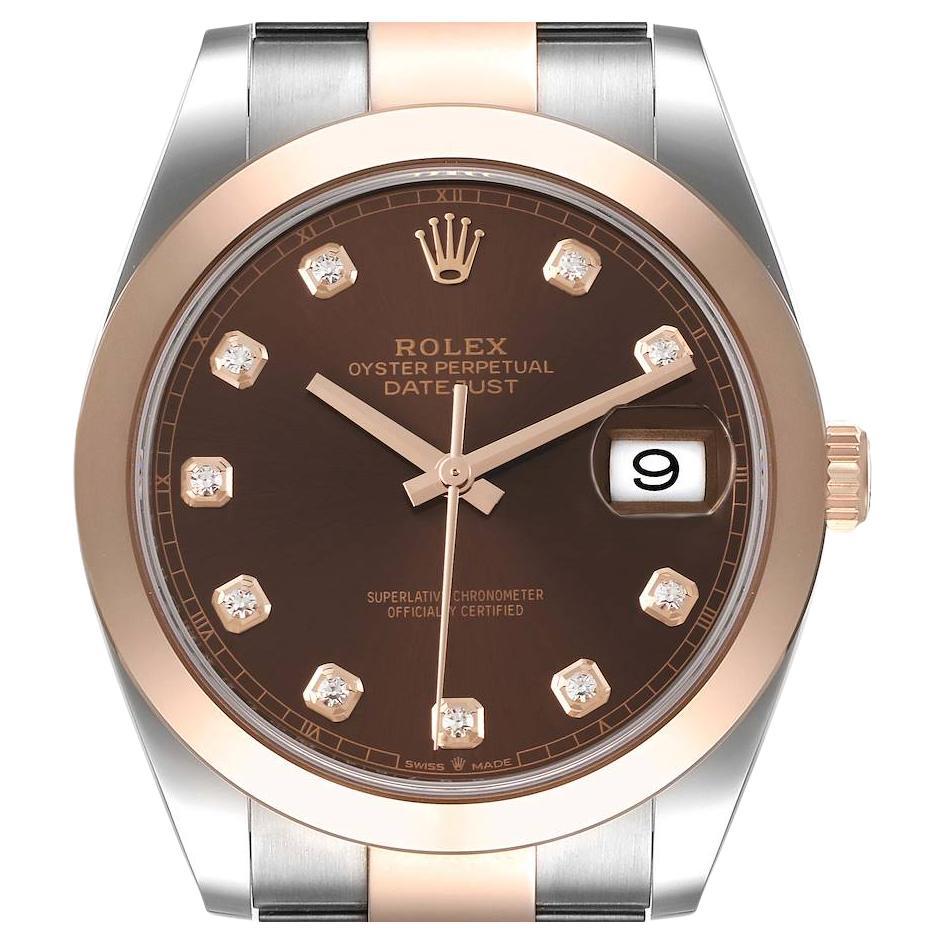 datejust 41 rose