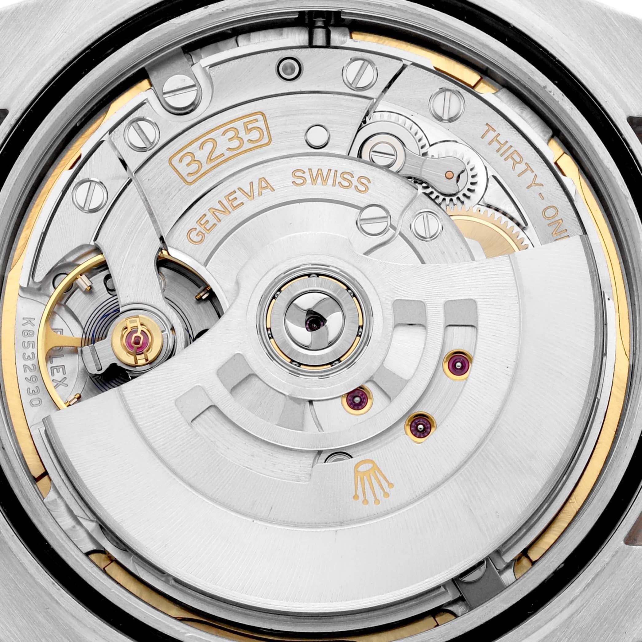 Rolex Montre Datejust 41 en acier, or rose, avec cadran MOP et diamants pour hommes 126331 en vente 3